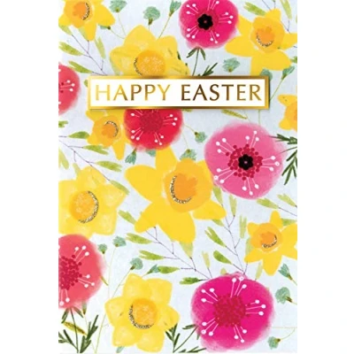 Image of Happy Easter Card Cute Hello You Embellished Greetings Cards