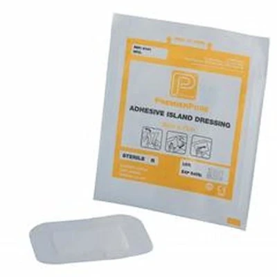 Image of Premierpore Adhesive Absorbent Island Dressing, 10cm x 30cm, Pack of 50
