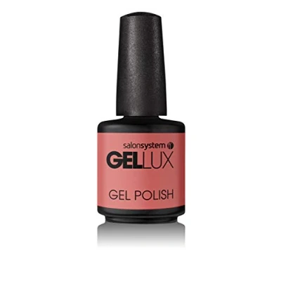 Image of Salon System Gellux Gel Polish Flower Power Collection Best Buds 15ml,Creamy Coral