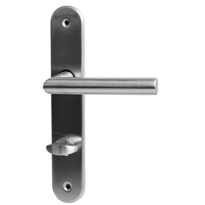 Image of ALPERTEC Martina LS for Bathroom Doors Door Handle Set Fittings Stainless Steel, 32854043