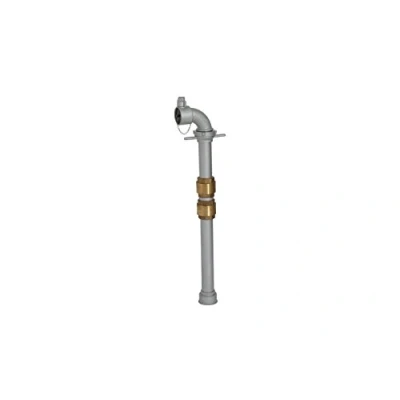 Image of Firechief Spb1/Cv Standpipe with Double Check Valve, Single Head, Aluminium