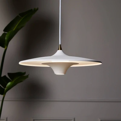 Image of LOOM DESIGN LED pendant light Moja, Ø 35 cm, white