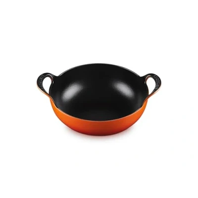 Image of Le Creuset Wok / Balti Dish Volcanic ø 24 cm 2.7 Liter enamelled non stick coating