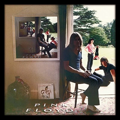 Image of Pink Floyd ACPPR48123 Ummagumma Framed Classic Album Sleeve Memorabilia, Multi Colour,12 Inch