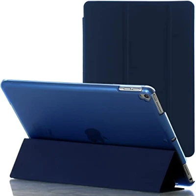 Image of Smart Case for iPad 9th Generation (2021), 8th (2020), 7th (2019) Magnetic Cover with Auto Sleep/Wake Function (Blue)