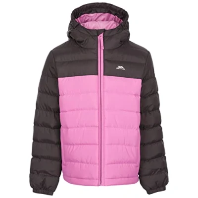 Image of Trespass Kids Padded Jacket Puffa School Coat Boys Girls Oskar