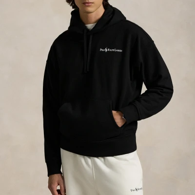 Image of Polo Ralph Lauren Printed Logo Cotton Blend Jersey Hoodie M