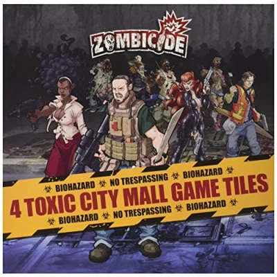 Image of Zombicide Toxic City Mall Tiles Board Game
