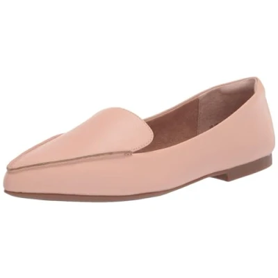 Image of Amazon Essentials Women&#039;s Loafer Flat, Blush, 6.5 UK Wide