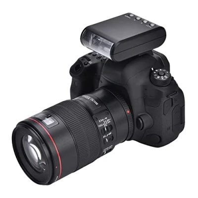 Image of Mini Flashlight, Portable Digital On Camera Flash Speedlite, Hot Shoe Mount Flashlight for DSLR Cameras