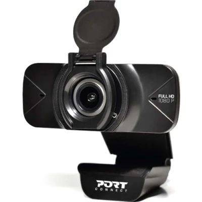 Image of Port Designs HD 1080 Webcam with built in noise cancelling microphone