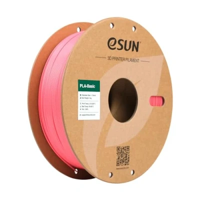 Image of eSUN PLA Filament 1.75mm, Basic 3D Printer Dimensional Accuracy +/ 0.05mm, 1KG Spool (2.2 LBS) Speedy for Printers,Pink