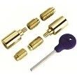 Image of Sash Window Stop / Restrictor Polished Brass [Misc.]