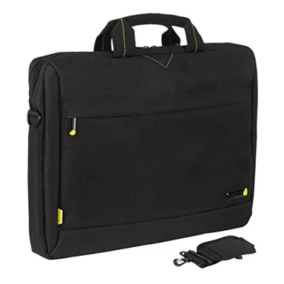 Image of 1202v2 14&quot; 15.6&quot; Shoulder Bag Laptop Case Black