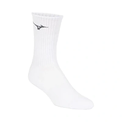 Image of Mizuno Women&#039;s Vital Crew Sock 3 Pack, White, M