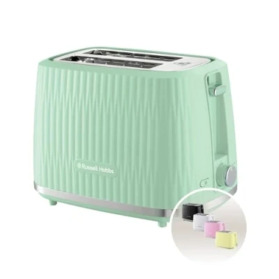 Image of Russell Hobbs 27374 Eden 2 slice Toaster Pistachio