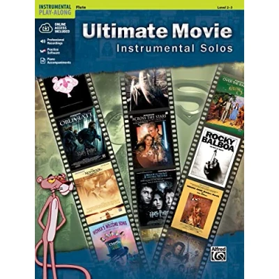 Image of Ultimate Movie Instrumental Solos: Flute (Book &amp; CD)