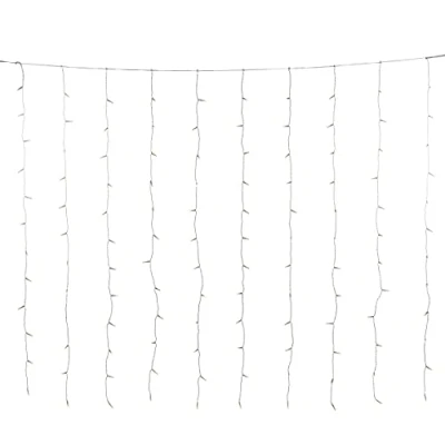 Image of Konstsmide Christmas LED curtain light, 120 bulb, warm white