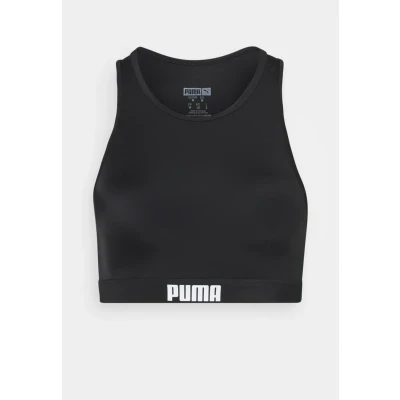 Image of PUMA Women&#039;s Swimwear Racerback Bikini top, Pink, Large