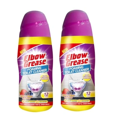 Image of DEEP FRESH CLEAN: Foaming Toilet Cleaner Berry Blast Fragrance (500g) by Elbow Grease (2, Blast)