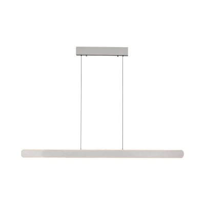 Image of Paul Neuhaus Adriana LED hanging light, aluminium, length 160 cm