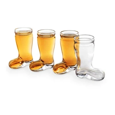 Image of Final Touch GG5004 Das Boot Set Of 4 SHOT GLASSES Novelty In Gift Box