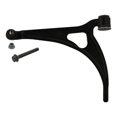 Image of 8Z0407151J, 8Z0407151JS1 Suspension Arm FEBI BILSTEIN 39644 with lock nuts bearing(s), screw Front Axle Left, Lower Control Cast Steel