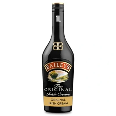 Image of Baileys Original Irish Cream Liqueur 17% vol 1L Fine Whiskey Spirits Dairy Rich Chocolate &amp; Vanilla Flavours Great Over Ice or in Coffee