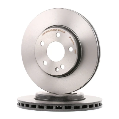 Image of 1694210212, 1694211112, A1694210212, A1694211112 Brake DISC BREMBO Coated LINE 09.8681.11 288mm 25mm 5 internally vented High carbon