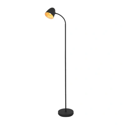 Image of Jason Task Floor Lamp Black 1x E14