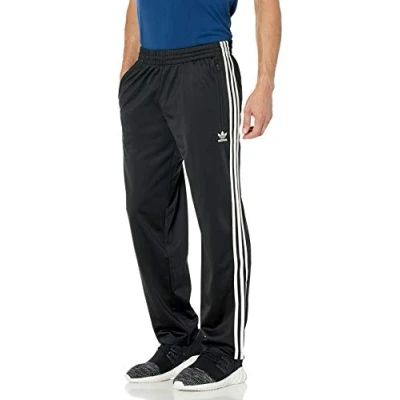 Image of adidas Originals mens Firebird Track Pants Black/White Medium