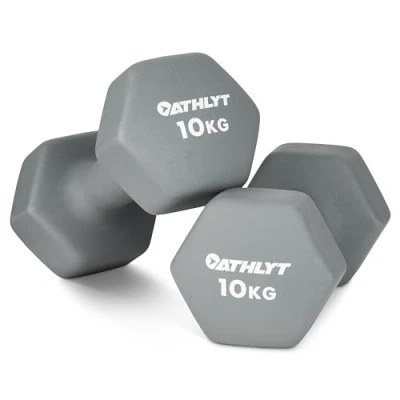 Image of Athlyt Neoprene Dumbbells 2 x 10 kg