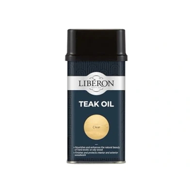 Image of v33 LIBERON TEAK OIL 250ML CLEAR