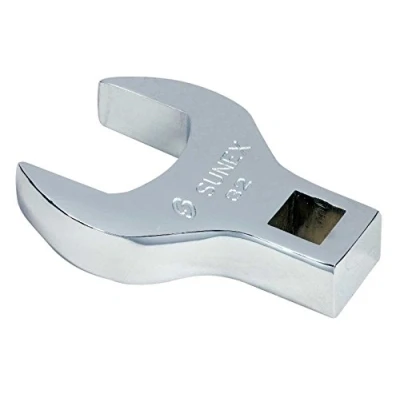Image of Sunex Tools 97332A 1/2&quot; Drive 32 mm Fully Polished Jumbo Straight Crowfoot Wrench