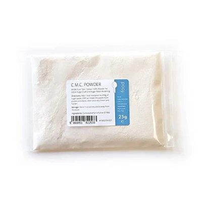 Image of Intralabs Pure CMC Powder 25g Tylo Tylose Gum Tragacanth Sub Cake Edible Glue Sugarpaste