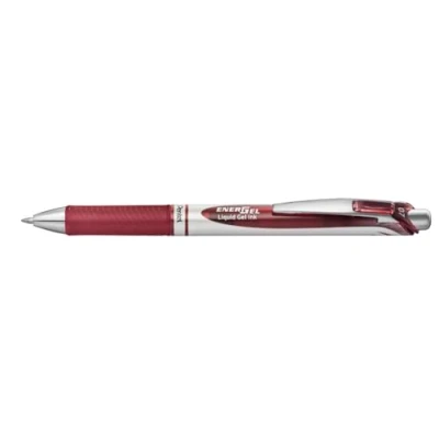 Image of Pentel EnerGel Xm 0.7mm Rollerball Burgundy