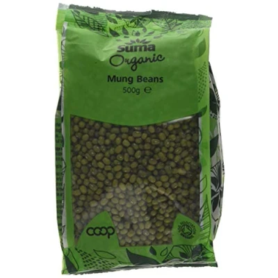 Image of Suma Organic Mung Beans 500 g (Pack of 6)
