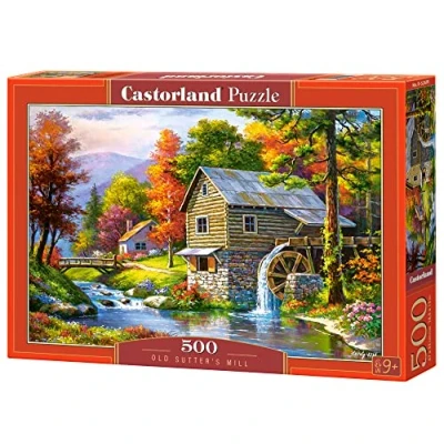 Image of Castorland B 52691 Old Sutter’s Mill Jigsaw Puzzle, Multicolour