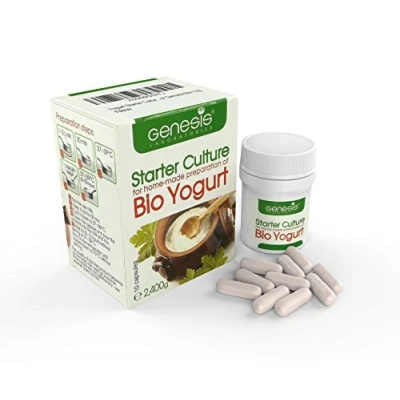 Image of Bulgarian Yogurt Starter Culture Tiny pack of 10 capsules for Genuine Bio