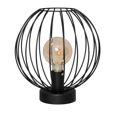 Image of HELAM Cumera table lamp with cage shade, Ø 30 cm