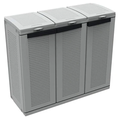 Image of Terry, Ecocab 3, Cabinet for Selective Waste Collection, 3 Compartments 102x39x88.7 cm