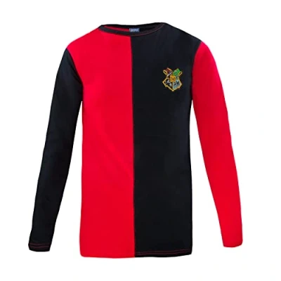Image of Cinereplicas Harry Potter T Shirt Triwizard Tournament &amp; Quidditch Officially licensed Large Red black