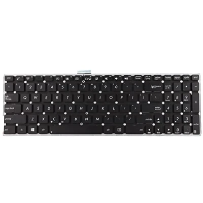 Image of Replacement Keyboard Letters, Keys 5 Million Keystrokes Practical 102 Key Computer Supplies for Asus K555 X555L R556L F555L X555Ld4010 A555L Laptop Parts