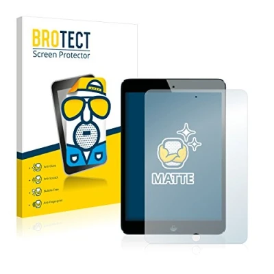 Image of brotect Screen Protector Anti Glare compatible with Apple iPad Mini/Mini 2 (2 Pack) Matte, Fingerprint Protection Film