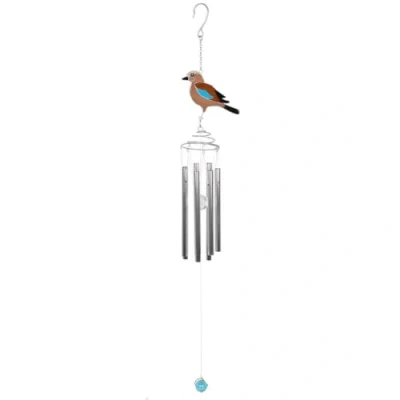 Image of Beespoke Gifts WC_46527 Windchime British Birds Jay 1pc, Brown