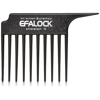 Image of Efalock Professional Antistatic No.10 Lift Comb, Black, 0.014901 kg