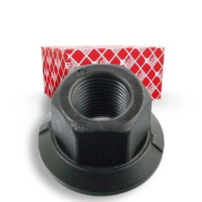 Image of 87651026, 9968071 Wheel Nuts FEBI BILSTEIN 04899 Flat Seat 27 VOLKSWAGEN: LT 40 55 I Van, IVECO: DAILY 4