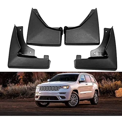 Image of Car Mud Flaps for Jeep Grand Cherokee 2011 2012 2013 2014 2015 2016 2017 2018 2019 Flap Mudguard Splash Guard Fender 4Pcs