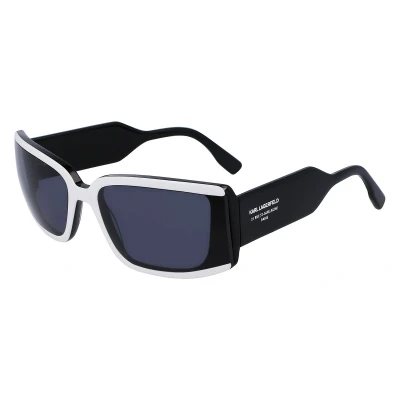 Image of Karl Lagerfeld KL6106S Sunglasses, 006 Black White, One Size