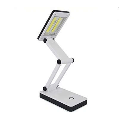 Image of TOMOL [New Version] Super Bright COB LED Portable Desk Lamp Travel :Foldable, Touch Sensitive Control, 3 Adjustable Brightness Levels, Battery and USB Powered